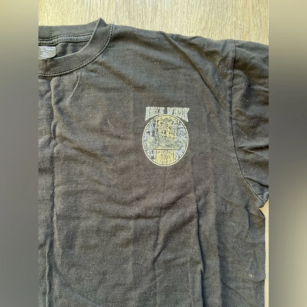 Daytona Beach Bike Week 2022 Vintage Motorcycle Graphic Tee Black XXL Cotton - Picture 6 of 10